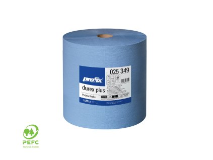 Profix durex plus 3-vrstvá utěrka modrá, 38 x 36 cm, 1000 útržků