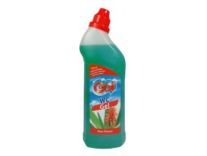 GO! WC gel Aloe Flower, zelený 750 ml