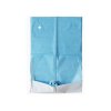 Podbradník s kapsou jednorázový modrý 37 x 67 cm, 100 ks