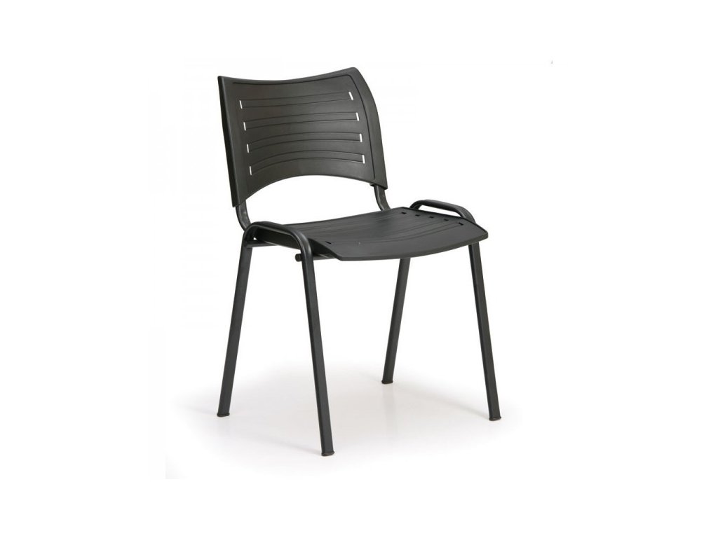 Plastová židle SMART - černé nohy