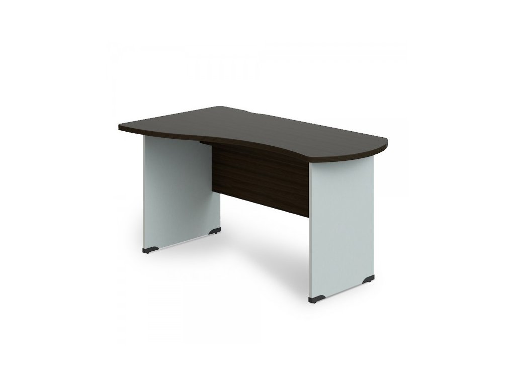 Rohový stůl Manager, levý 160 x 100 cm / Wenge