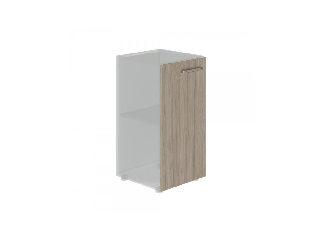 Dveře na skříň TopOffice 39,9 x 40,4 x 80 cm, levé / Driftwood