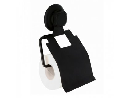 Držák na toaletní papír Compactor Bestlock / černá