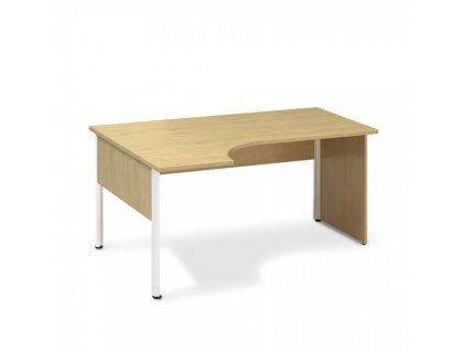 Ergonomický stůl ProOffice A 180 x 120 cm, levý / Hruška