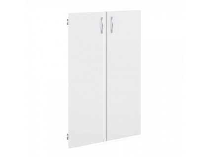 Dveře na skříň Impress White 74 x 37 x 119,6 cm / Bílá