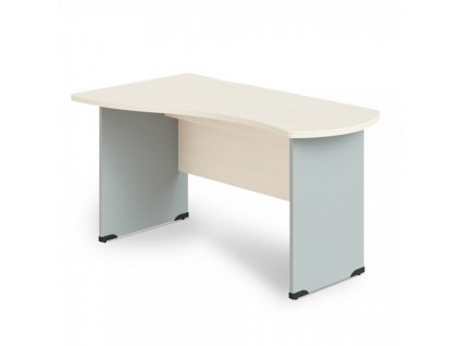 Rohový stůl Manager, levý 140 x 80 cm / Bříza