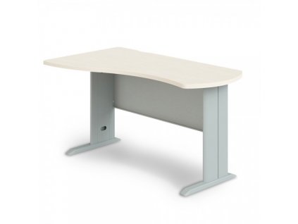 Rohový stůl Manager, levý 160 x 100 cm / Bříza