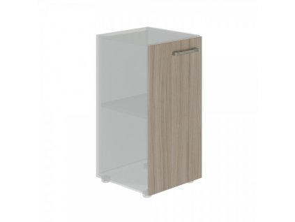 Dveře na skříň TopOffice 39,9 x 40,4 x 80 cm, levé / Driftwood