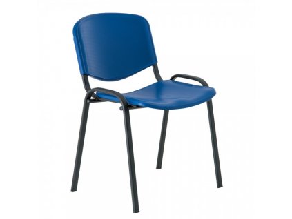 Plastová konferenční židle ISO - černé nohy