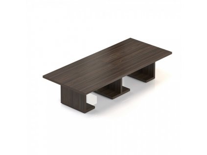 Jednací stůl Lineart 320 x 140 cm / Tmavý jilm