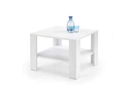 Konferenční stolek Kvadro čtvercový / Bílá