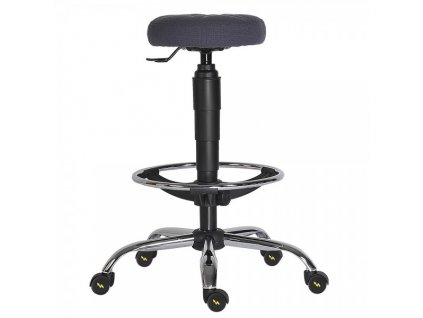 Pracovní židle Mini Antistatic s opěrkou nohou