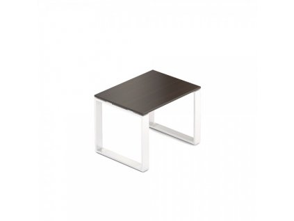 Konferenční stolek Creator 80 x 60 cm, bílá podnož / Wenge