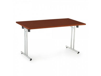 Skládací stůl Impress 140 x 80 cm / Tmavý ořech