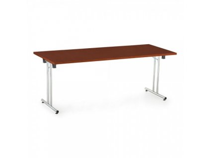 Skládací stůl Impress 180 x 80 cm / Tmavý ořech