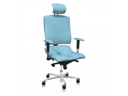 Zdravotní židle Architekt II / světle modrá