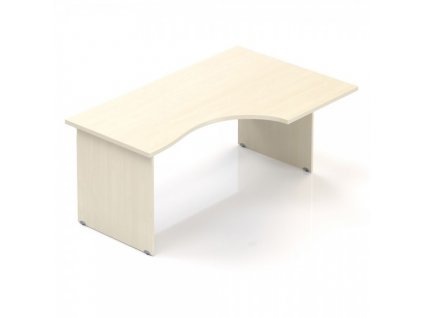 Ergonomický stůl Visio 160 x 100 cm, pravý / Javor