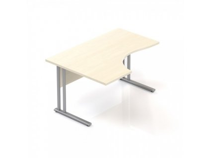 Ergonomický stůl Visio 140 x 100 cm, levý / Javor