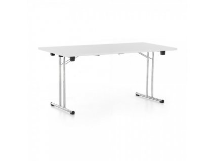 Skládací stůl 160 x 80 cm / Světle šedá
