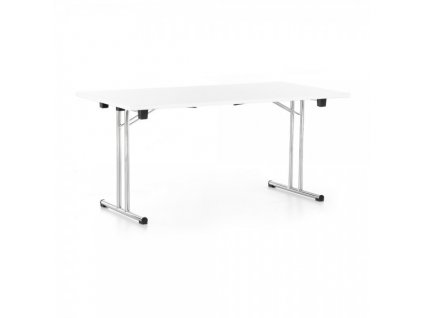 Skládací stůl 160 x 80 cm / Bílá
