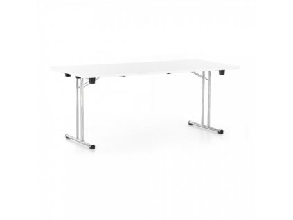 Skládací stůl 180 x 80 cm / Bílá