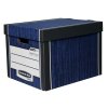 Archivační kontejner Fellowes Bankers Box Woodgrain 2 ks/bal / modrá