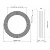 PP páska - šíře 15 mm, dutinka 406 mm (Vázací páska PP, rozměr 15x0.90mm, černá, pevnost 3300N, návin 1.5 km)