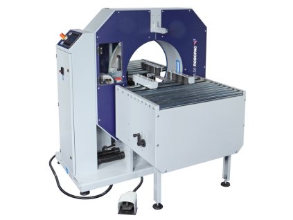 COMPACTA SPR - chytré balení bez výplně (Ovinovací stroj COMPACTA SPR6 - s rotačním prstencem o průměru 610 mm)