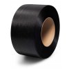 Polypropylenová páska šíře 12 mm (Vázací páska PPE12702500C20S-rozměr 12x0.70mm, pevnost 2000N, návin 2.55 km, dutinka 200x190 mm, váha cívky 11.25 kg)