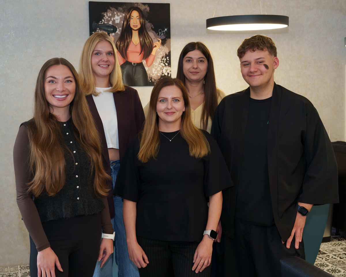 Tím kaderníckeho salónu Unique Hair Poprad