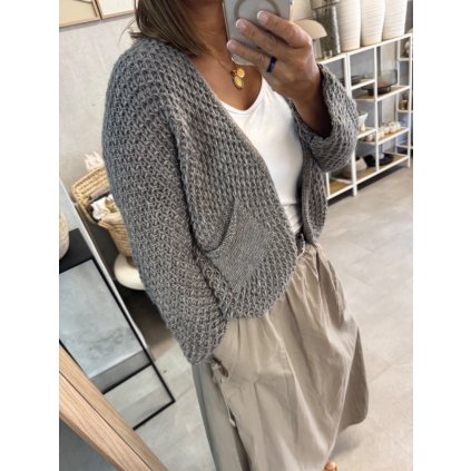 Svetr BROWN - GREY