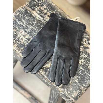 Kožené rukavice BLACK M