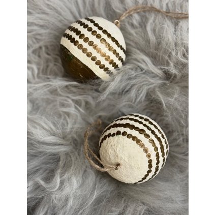 Vánoční ozdoba PAPERMACHE