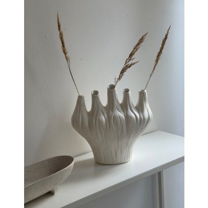 Váza UNIQUE  white