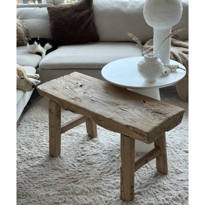 Lavice - stolek jilm