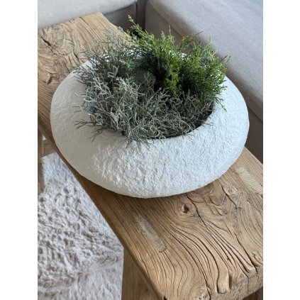 Váza ROUND papermache