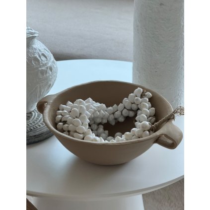 Mísa s ouškem beige 28 cm