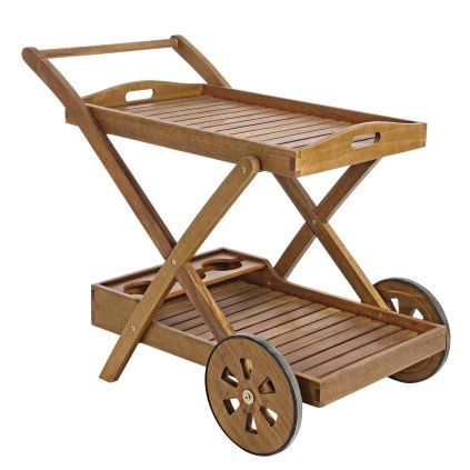 Servírovací vozík TEAK