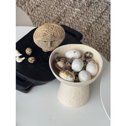 Podnos UNIQUE cream 20 cm