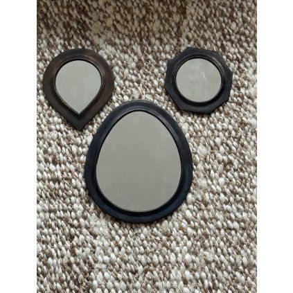 Sada tří dekoračních zrcátek