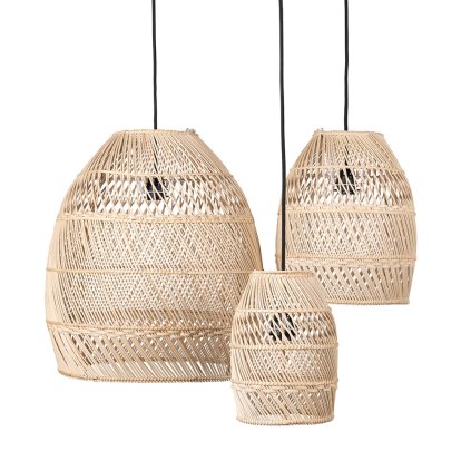 SL0034.00 lampshade moon small natural S3