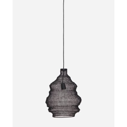 KOVOVÉ STÍNIDLO BLACK 40 CM