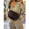 Ledvinka Boho Faux Fur / Brown
