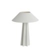 Stolní lampa UNIQUE white mat