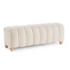 POUF LAVICE 122 CM BOUCLÉ