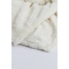 Pléd TEDDY cream white