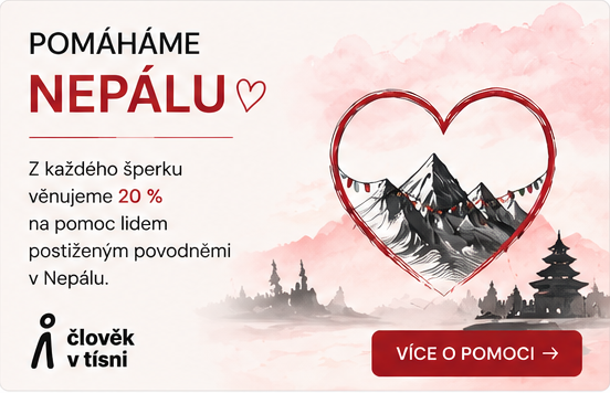 Pomáháme Nepálu – 20 % z prodeje vybraných šperků věnujeme na sbírku SOS Nepál