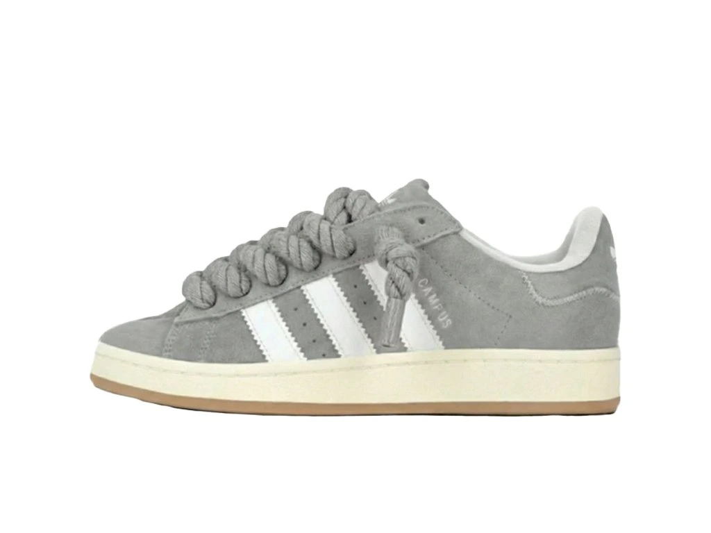 Adidas Campus Grey - Rope Laces Grey
