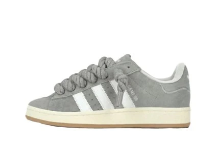 Adidas Campus Grey - Rope Laces Grey