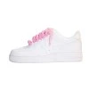 nike air force 1 low 07 white rope laces pink